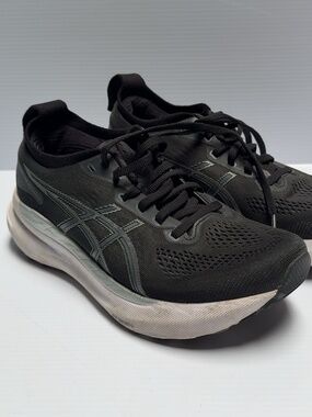 ASICS Gel-Kayano 31 Supportive Max Cushion Black Womens 7.5 Running Shoes